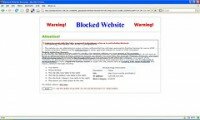 Blocked Website